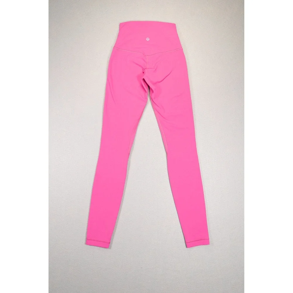 Lululemon Align High Rise Leggings Pink Womens Size 2 Yoga Athletic Pants